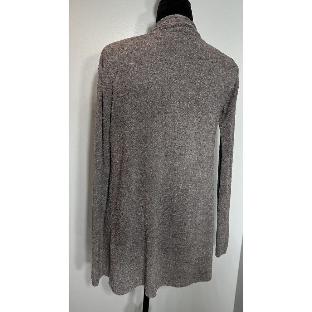 Barefoot Dreams CozyChic Lite Open Front Cardigan Brown Style 903 Size XXS/XS - Picture 2 of 7
